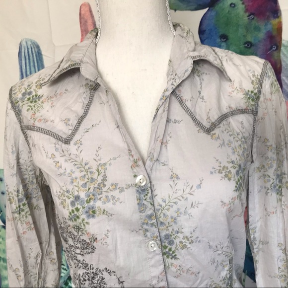 Floral Buttondown - Picture 3 of 6